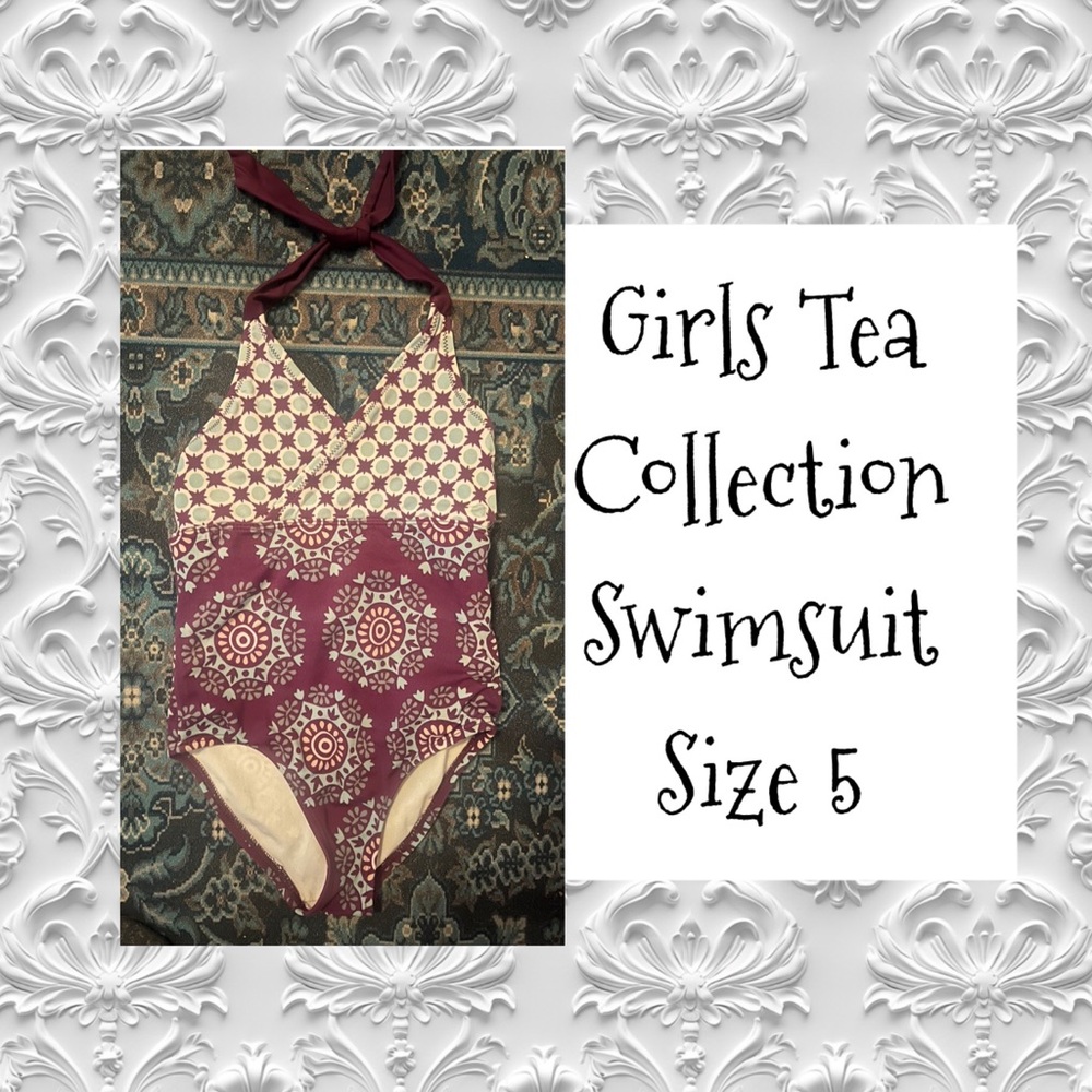 Girls Tea Collection Swimsuit Size 5